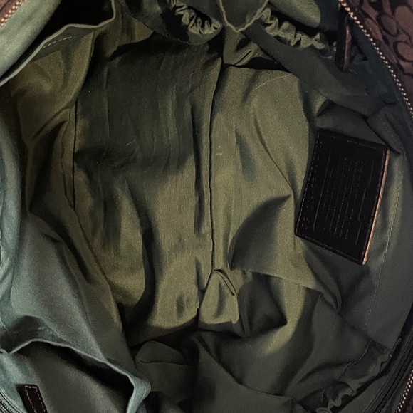 Coach Vintage Black Coach Diaper Bag or Large Work Bag Gorgeous Condition - Picture 4 of 11